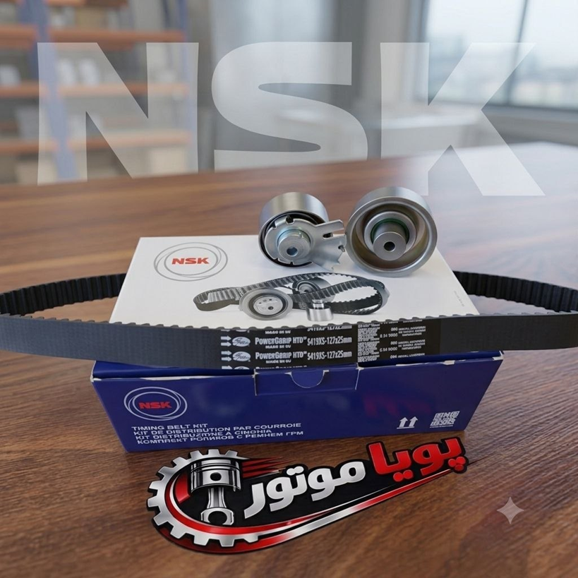 کیت کامل تسمه تایم سمند EF7 برند NSK