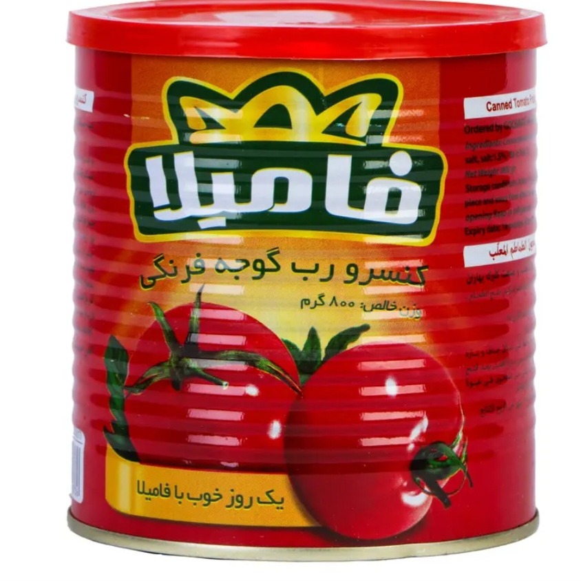 رب گوجه فامیلا 800 گرمی