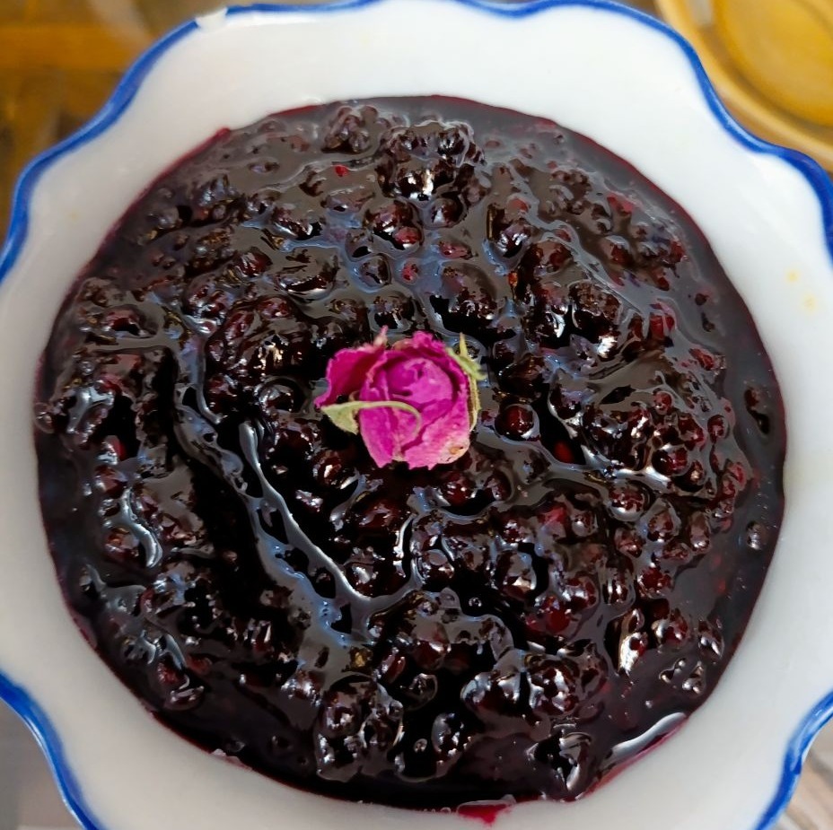مربای تمشک جنگلی تَناص، خانگی