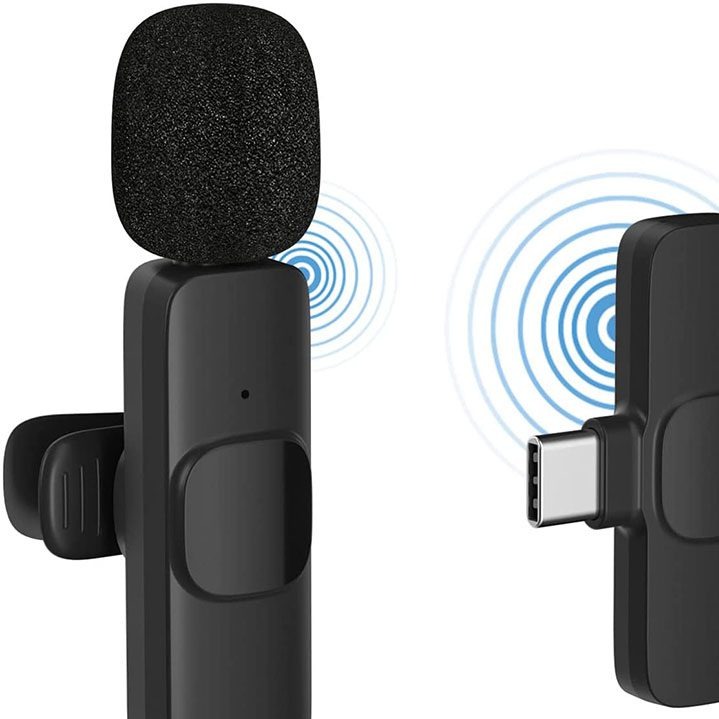 میکروفن type c یقه ای k9 ا K9 type c collar microphone کد 6922