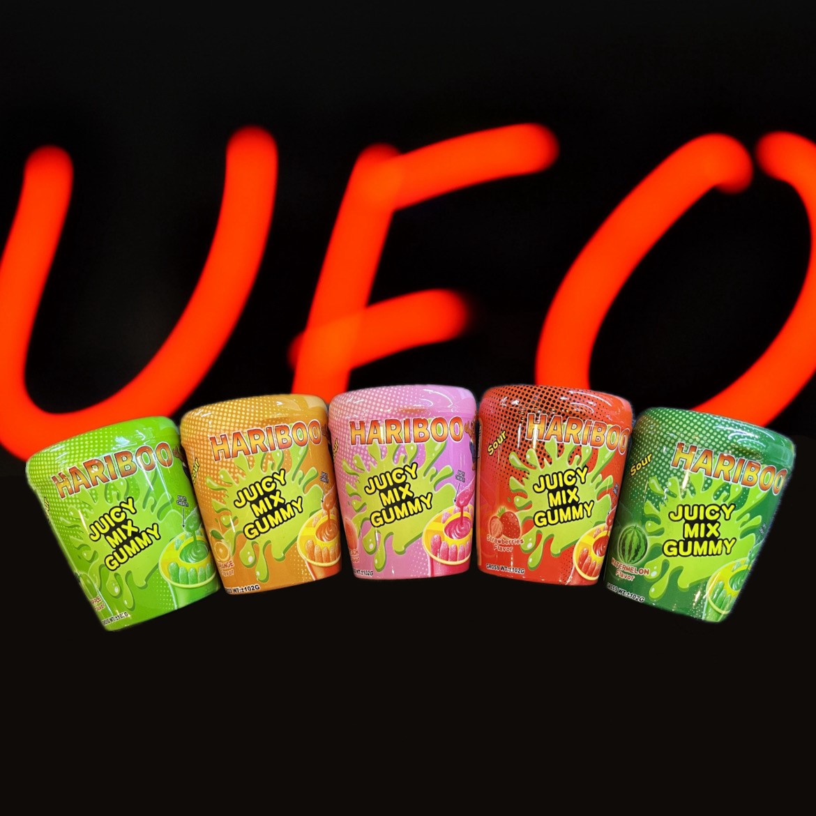 پاستیل شهددار هاریبو (Hariboo Juicy Mix Gummy)
