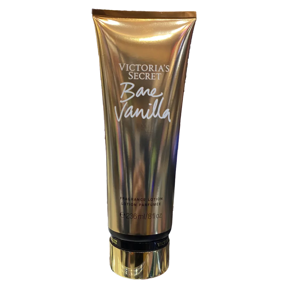 لوسیون بدن ویکتوریا سکرت Victoria's Secret مدل Bare Vanilla Golden حجم 236 میل | لوسیون بدن آبرسان و خوشبو کننده