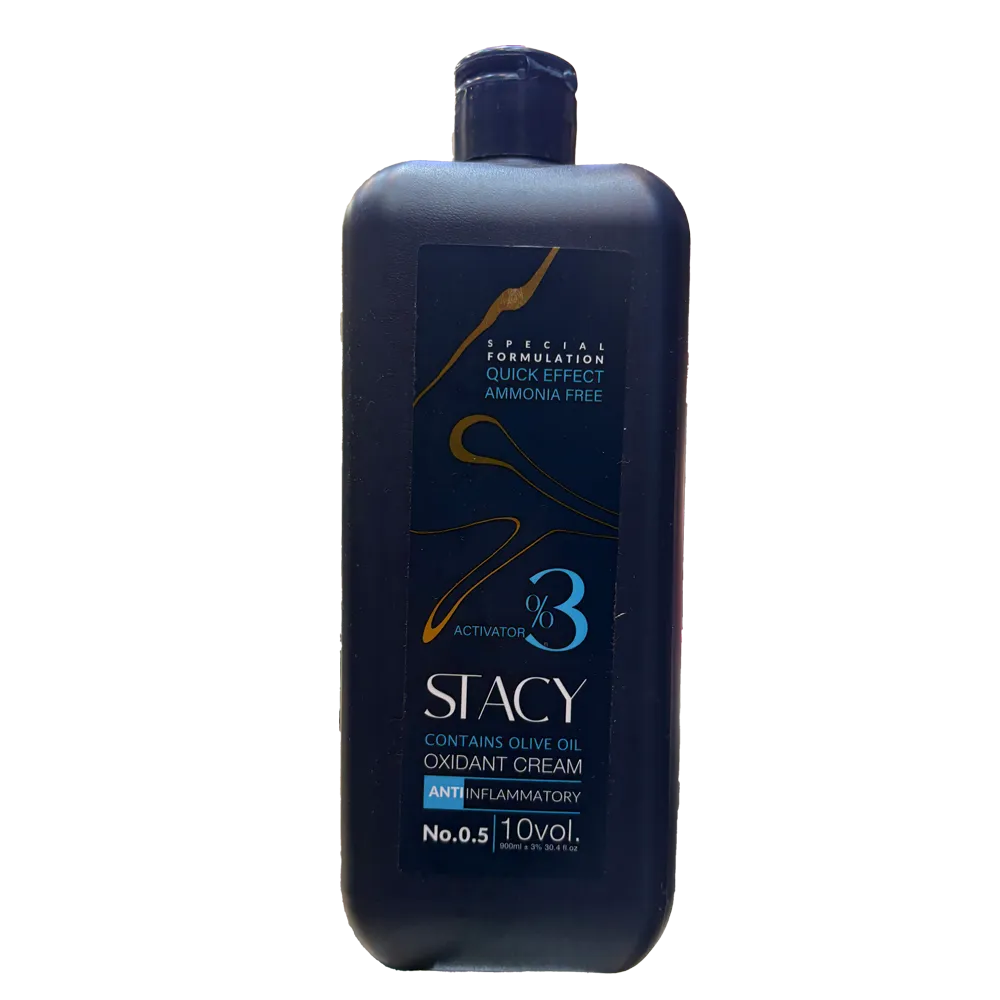 اکسیدان بدون آمونیاک استیسی STACY 3% | حجم 900 میلیلیتر (10Vol)