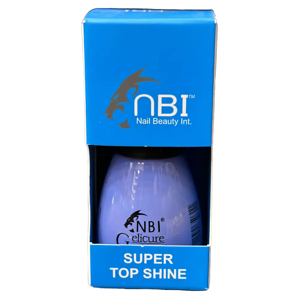 تاپ شاین حرفه ای ناخن آبی NBI