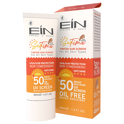کرم ضد آفتاب رنگی ای آی ان مدل Gold Beige با SPF+50 حجم 40 میل