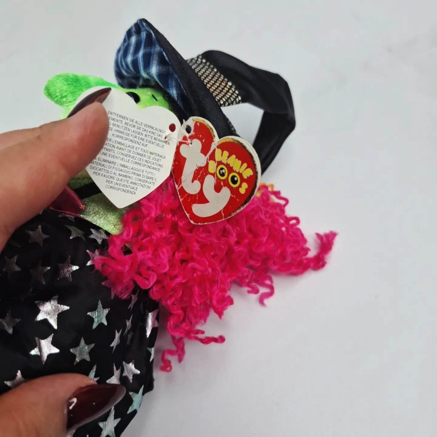 عروسک جادوگر تگ دار برند تی وای