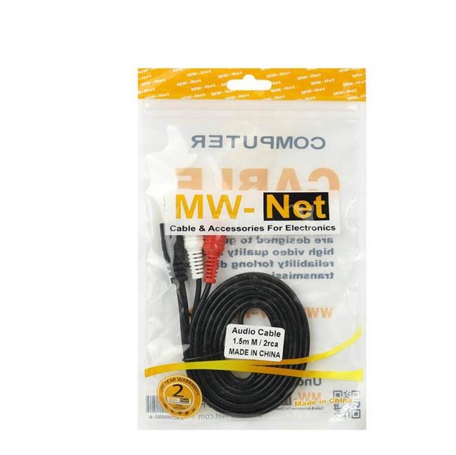 کابل 1 به 2 صدا ام دبلیو نت MW-Net 1.5m