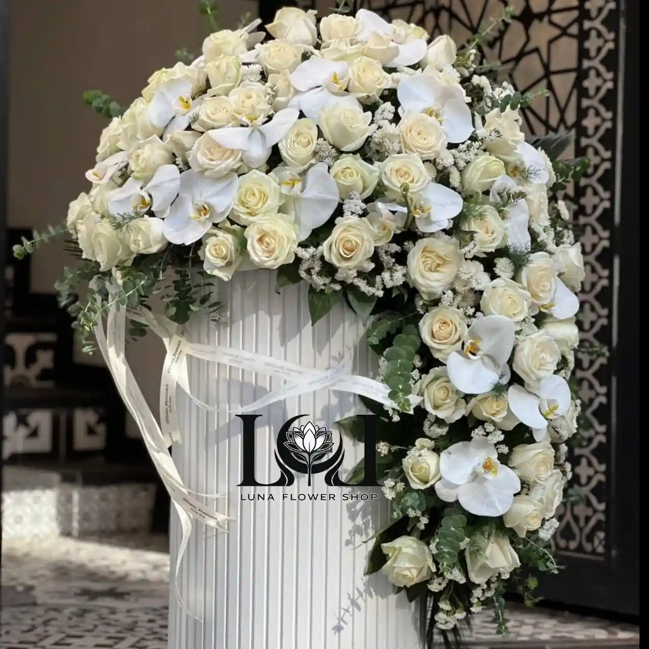 باکس گل رز و ارکیده BL170
