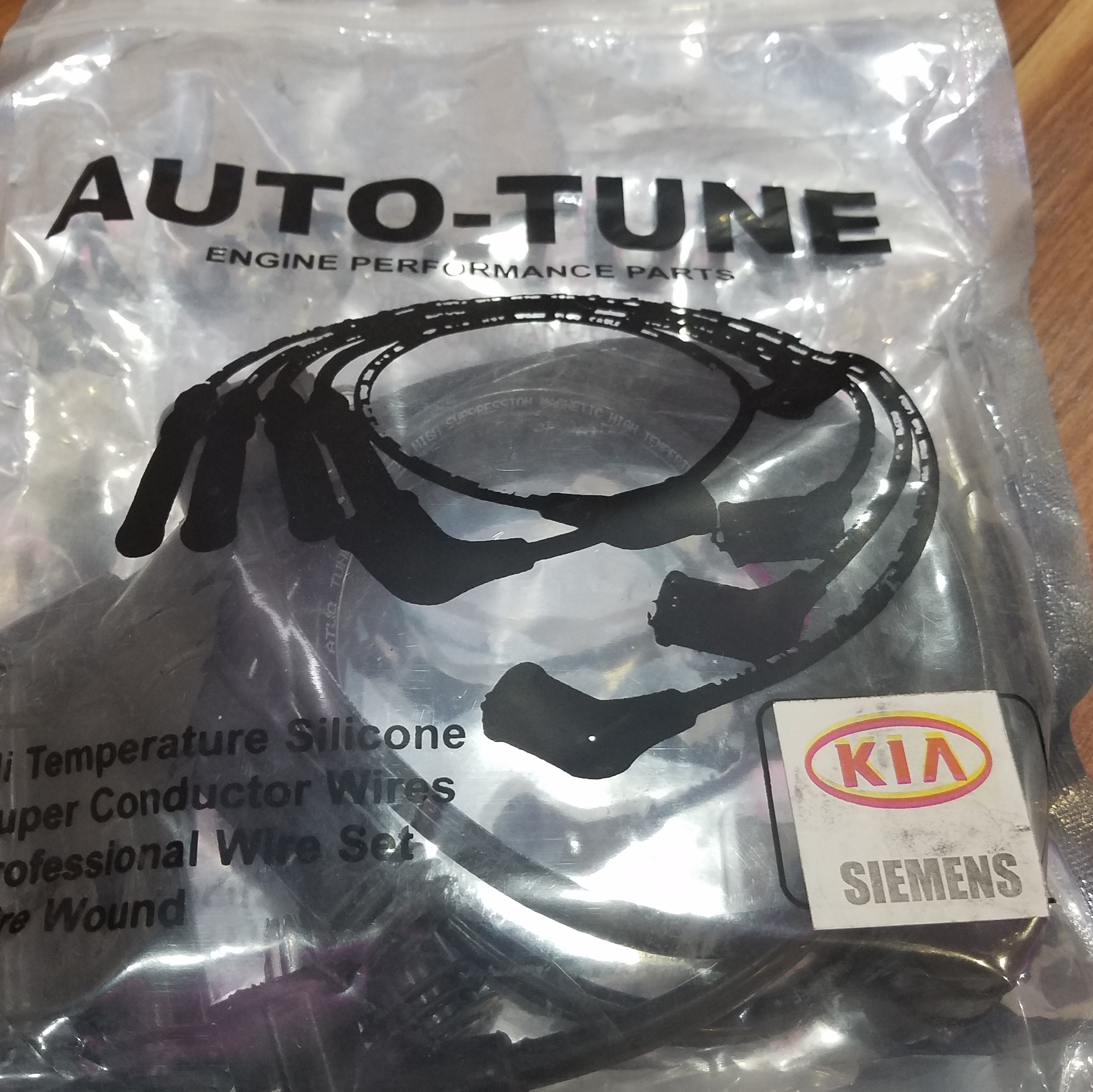 وایر شمع پراید زیمنس وارداتی برند AUTO TUNE 