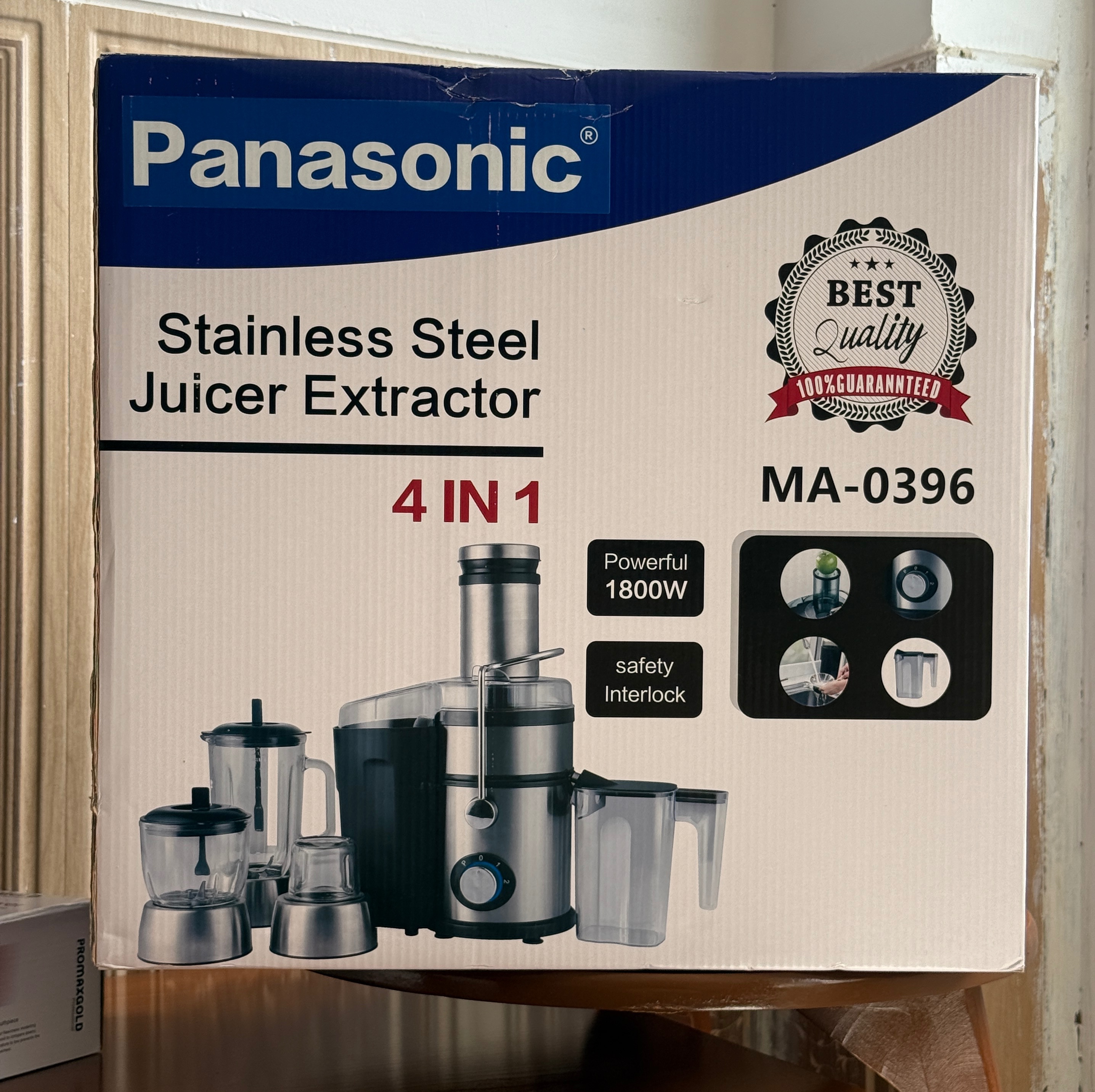 آبمیوه گیر 4کاره پاناسونیک مدل ma0396