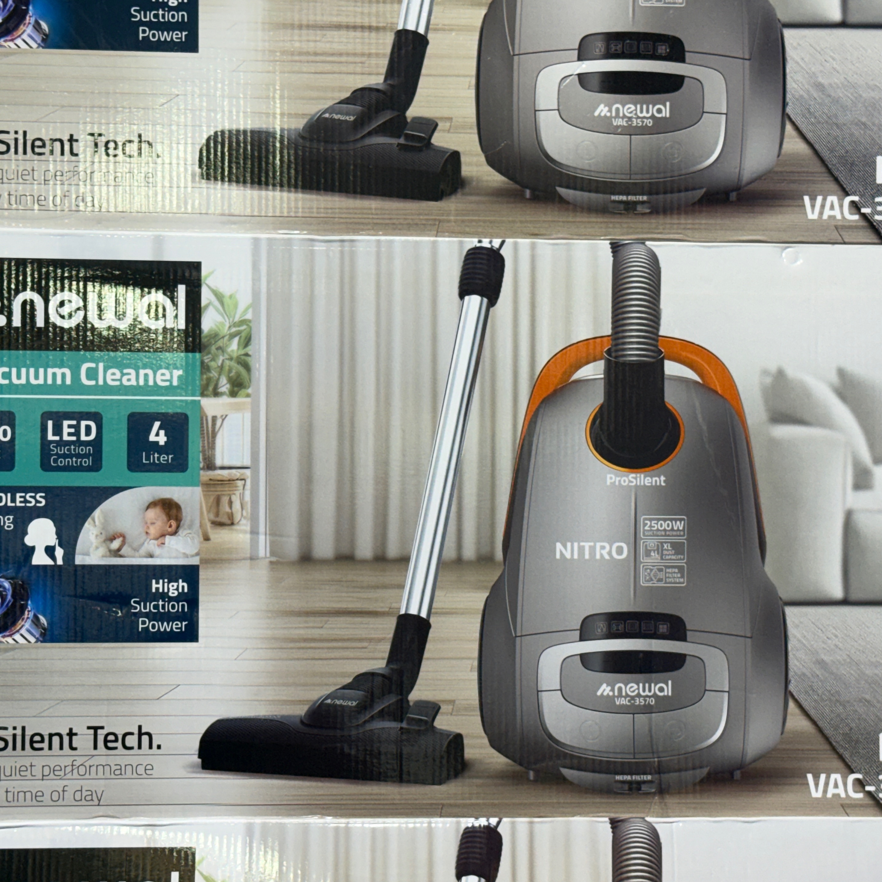 جارو برقی نوال مدل VAC-3570 موتور 2500 نیترو
