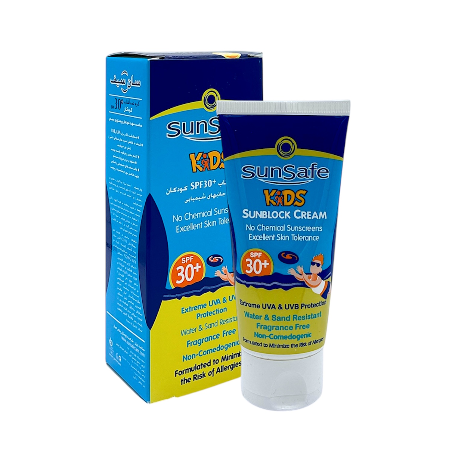 کرم ضدآفتاب کودک سان سیف 50ml