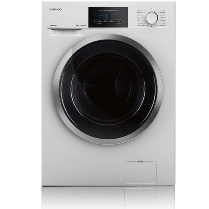  ماشین لباسشویی دووLM-830W سفید ظرفیت 8 کیلوگرم