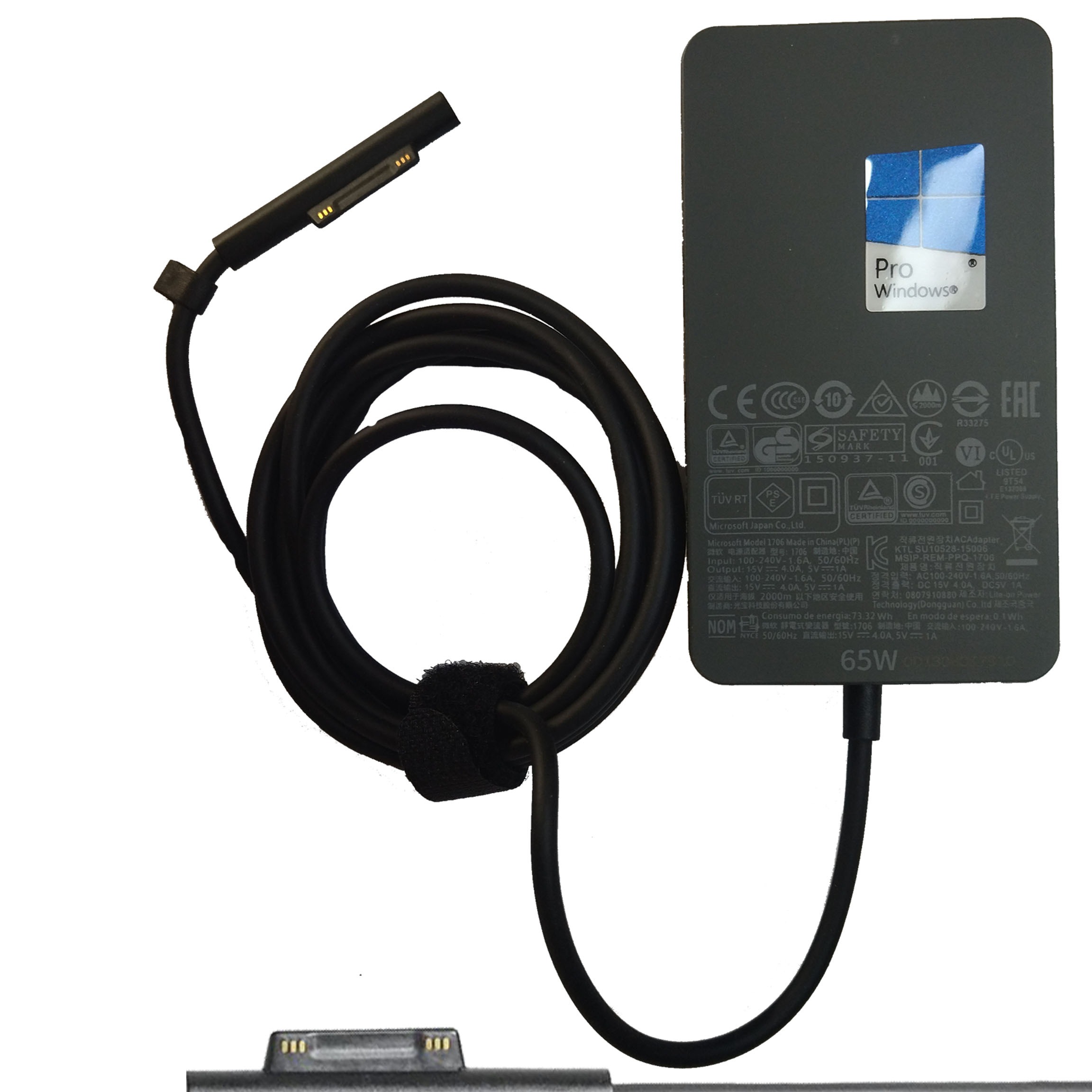 آداپتور تبلت مایکروسافت سرفیس Surface 15V 4A 65W