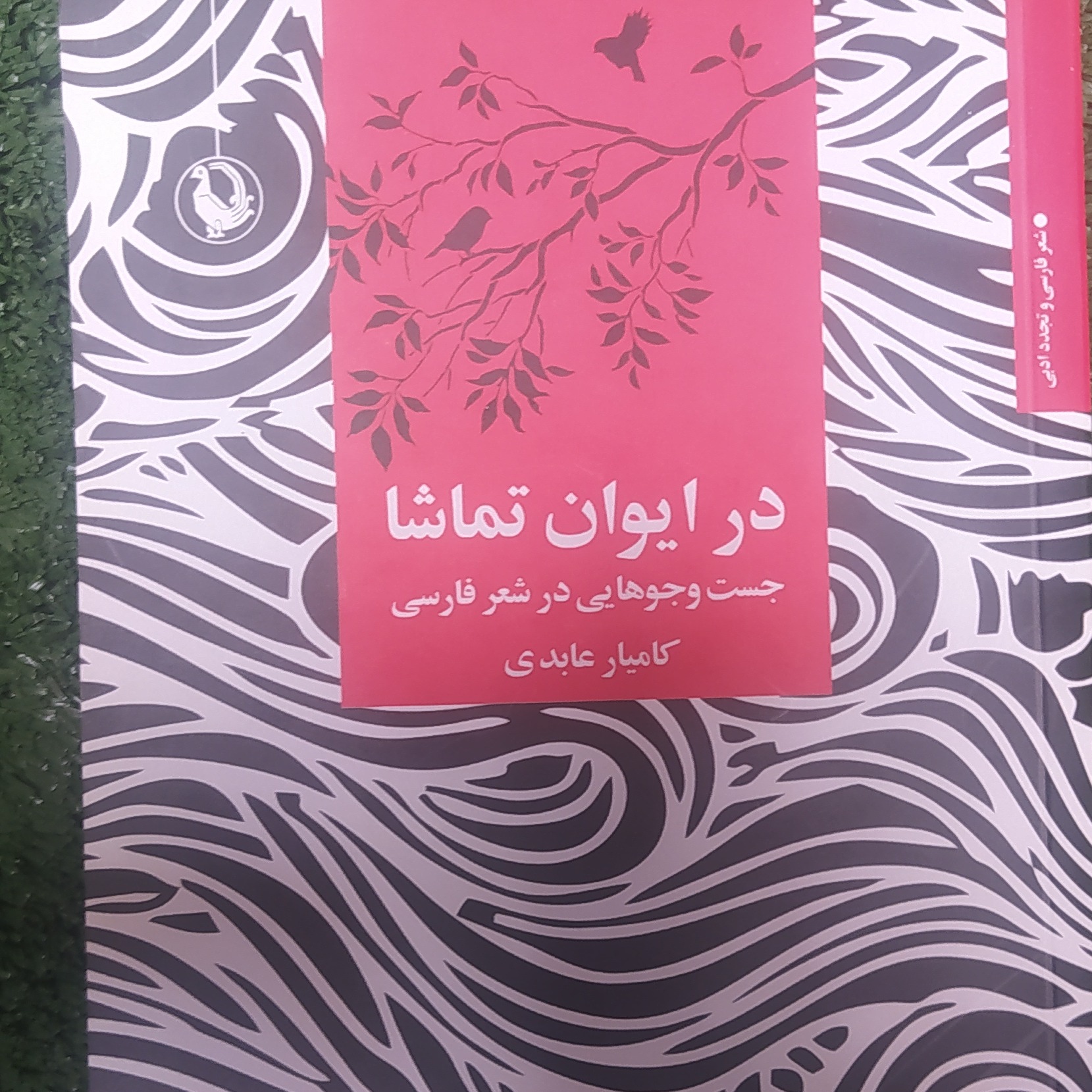کتاب در ایوان تماشا