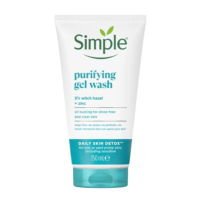 شوینده صورت سیمپل مدل Purifying Gel Wash | پاککننده عمیق و شفافکننده پوست