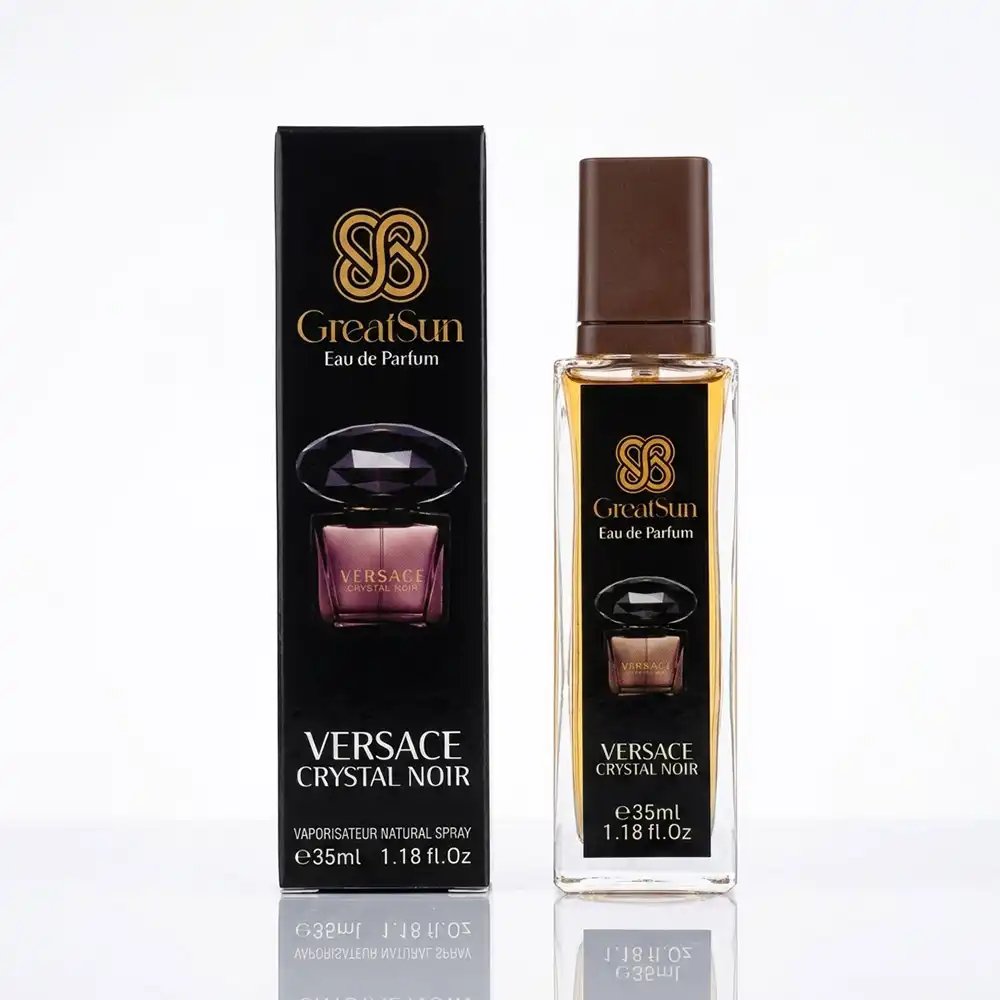 عطر جیبی گریت سان (GreatSun) مدل Versace Crystal Noir حجم 35 میلیلیتر