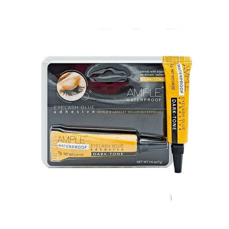 چسب مژه موقت ضد حساسیت DARK - TONE حجم 7 گرم امپل - AMPLE