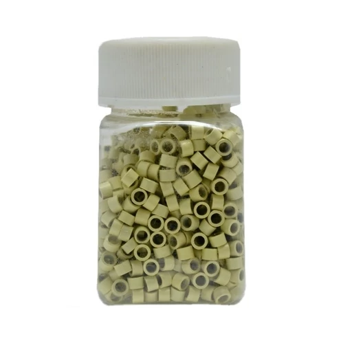 رینگ اکستنشن مو 500 عددی مدل ژله ای رنگ نسکافه ای