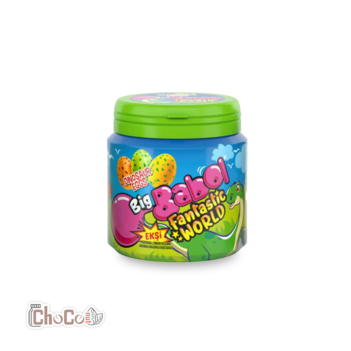 آدامس بیگ بابل قوطی | BIG BUBBLE dinosaur eggs
