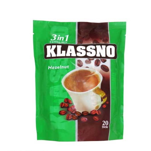 کافی میکس فندقی کلاسنو Klassno بسته 20 عددی