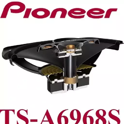 بلندگو بیضی 450 وات پایونیر مدل Pioneer TS-A6968S(ارسال رایگان)