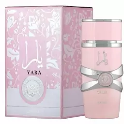 عطر ادکلن عربی یارا صورتی Yara لطافه زنانه 100 میل(اورجینال)