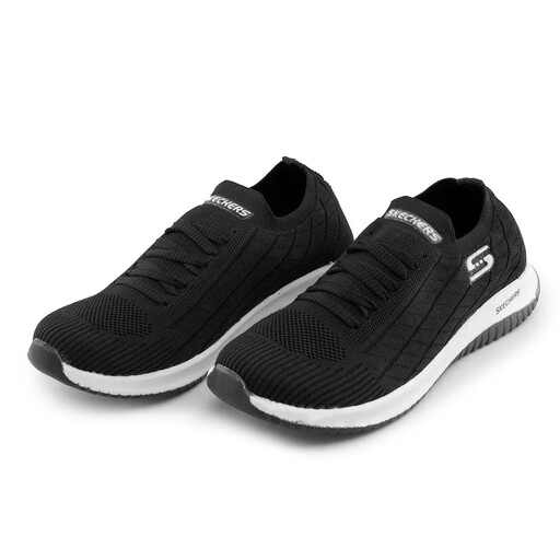 کفش اسپرت Skechers مردانه مشکی بندی مدل 44518