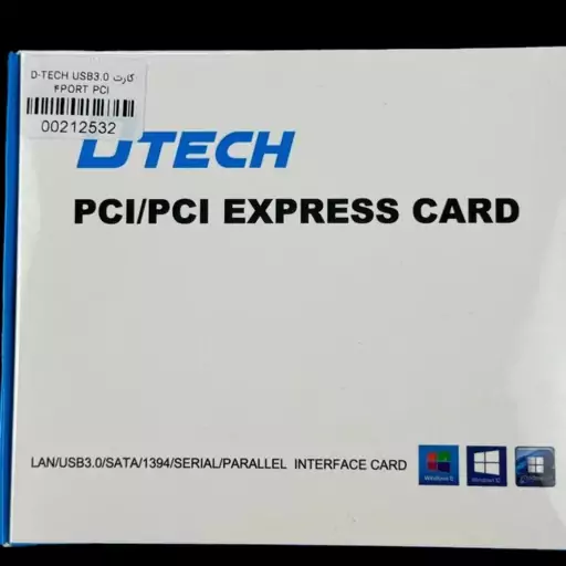 کارت PCI به USB 3.0 چهار پورت دیتک