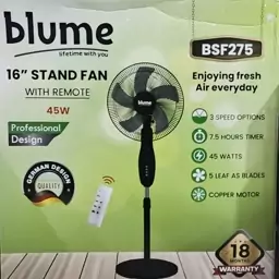 پنکه Blume مدل BSF275 جدید تایمر و کنترل دار