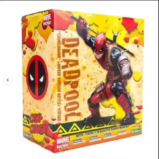 اکشن فیگور کوتوبوکیا مدل ددپول سری Deadpool Limited edition گارانتی اصالت و سلامت فیزیکی کالا