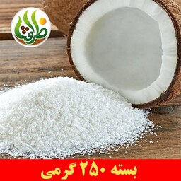 پودر نارگیل درجه یک ظرافت 250 گرمی