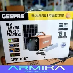 پنل خورشیدی و پاور بانک جیپاس Geepas مدل GPS51087