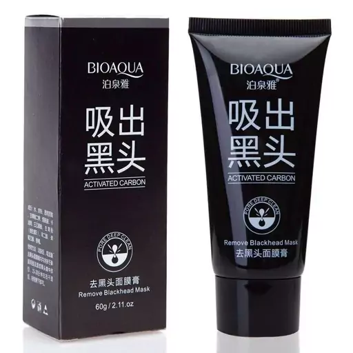  بیوآکوا بلک ماسک از بین برنده جوش های سر سیاه صورت بیواکوا BIOAQUA Black Mask