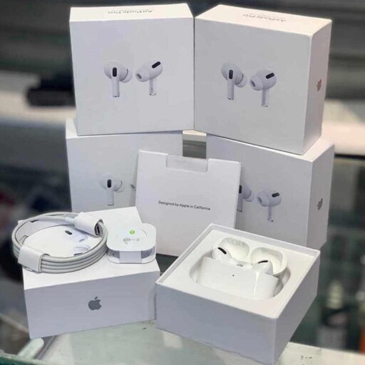 ایرپاد پرو  airpod pro USA ورژن2024 کامل ترین نمونه داخل بازار دارای تمامی امکانات  ضمانت کیفیت نگهداری شارژ بالاعالی