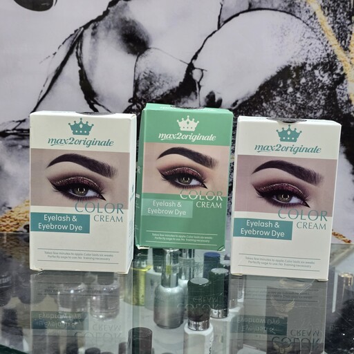 رنگ مژه و ابروی مکسی2 (max2 eyelash eyebrow tint)
