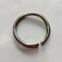 حلقه فلزی آهنی قطر 4 سانتی متر مجموعه 2 عددی
