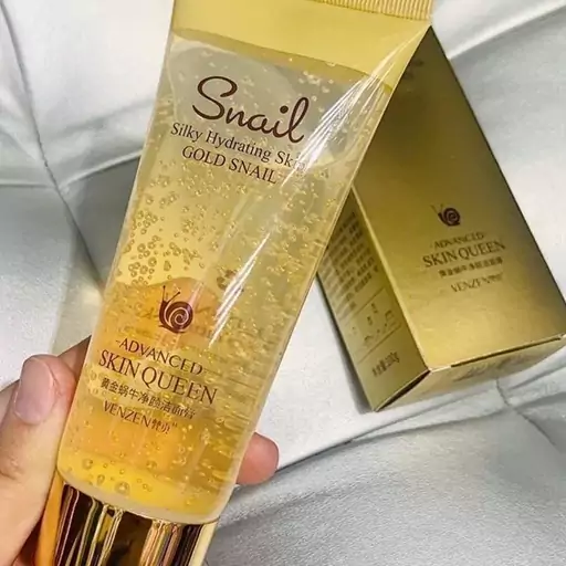 ژل پاک کننده آرایش وزه مدل Gold Snail وزن 100 گرم 