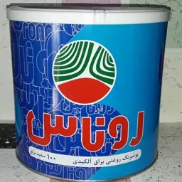 رنگ سفید روغنی براق روناس کیلو کد 100 (پس کرایه)