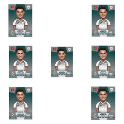کیمدی برچسب فوتبالی کیمدی کریستینو رونالدو سری پریمیوم توپ طلا - 2024(طرح کیمدی)مجموعه 7عددی