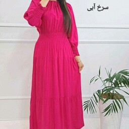 (ارسال رایگان) پیراهن ساحلی زنانه پیراهن نخی زنانه 