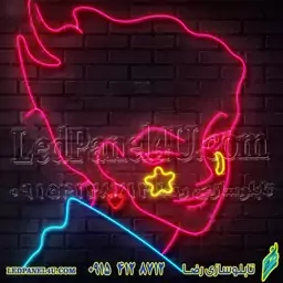 تابلو نئون فلکسی طرح کارتونی (انیمه)- کد NEON356 - تابلوسازی رضا (e-81)