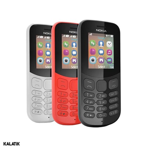 گوشی موبایل نوکیا مدل (2017) Nokia 130 اورجینال وارداتی-ساخت ویتنام و 18 ماه گارانتی شرکتی