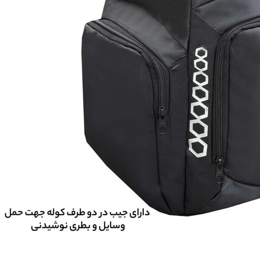 کوله پشتی اسیکس جنس برزنتی درجه یک ضدآب سایز بزرگ40لیتری دوخت تمیز وبادوام ورزشی.مسافرت.طبیعتگردی.مدرسه.دانشگاه.اداره و.