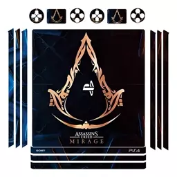 اسکین(برچسب)Playstation 4-مدل پرو -طرحassassins creed -کد01-سفارشی