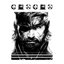 اسکین(برچسب)Playstation 4-مدل پرو -طرح metal gear  -کد01-سفارشی