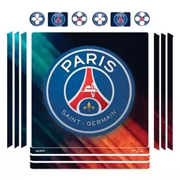 اسکین(برچسب)Playstation 4-مدل پرو -طرحparis st germain  -کد01-سفارشی