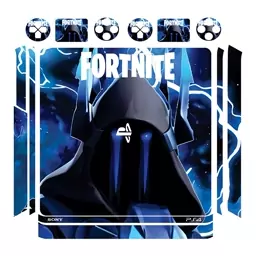 اسکین(برچسب)Playstation 4-مدل اسلیم-طرح fortnite-کد01-سفارشی