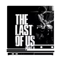 اسکین(برچسب)Playstation 3-مدل اسلیم-طرح LAST OF US-کد02-سفارشی