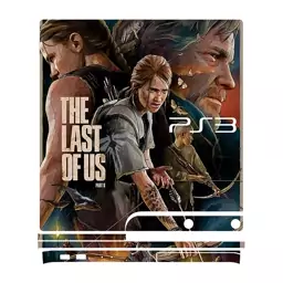 اسکین(برچسب)Playstation 3-مدل اسلیم-طرح LAST OF US-کد05-سفارشی